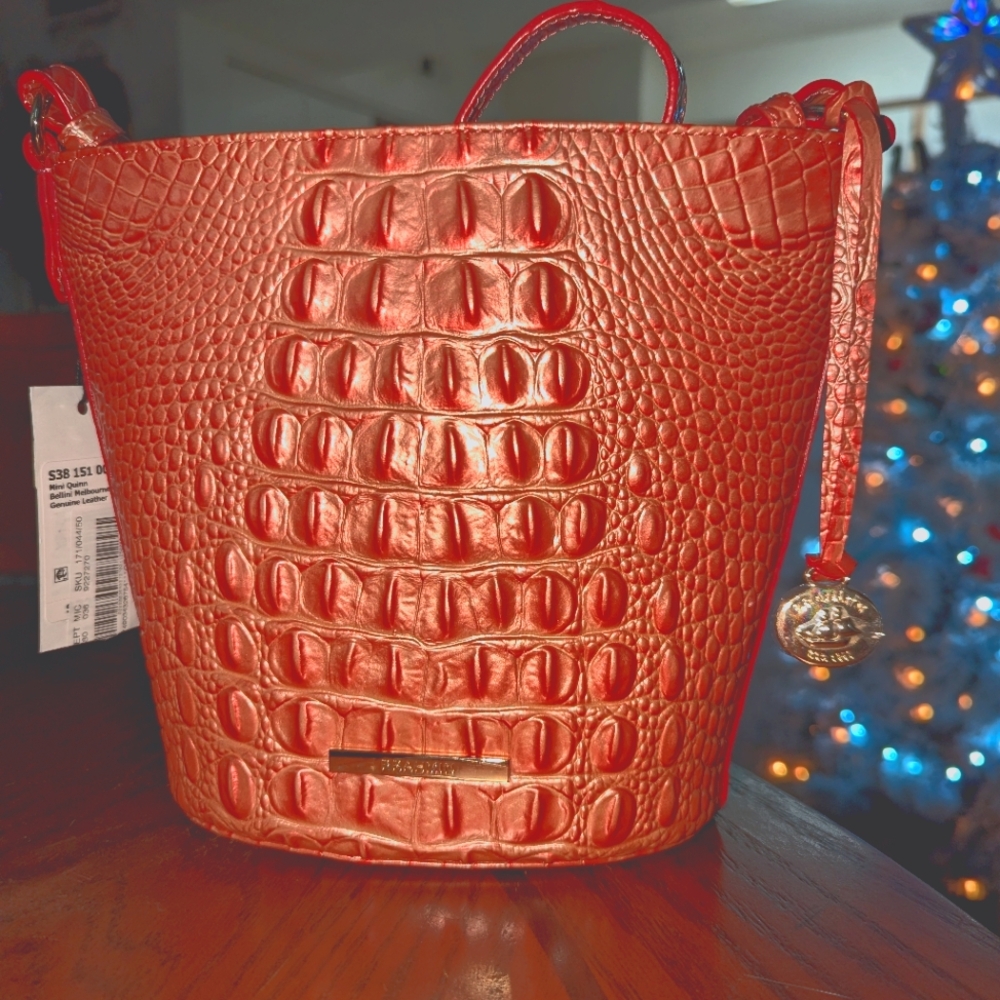 Brahmin bucket bag